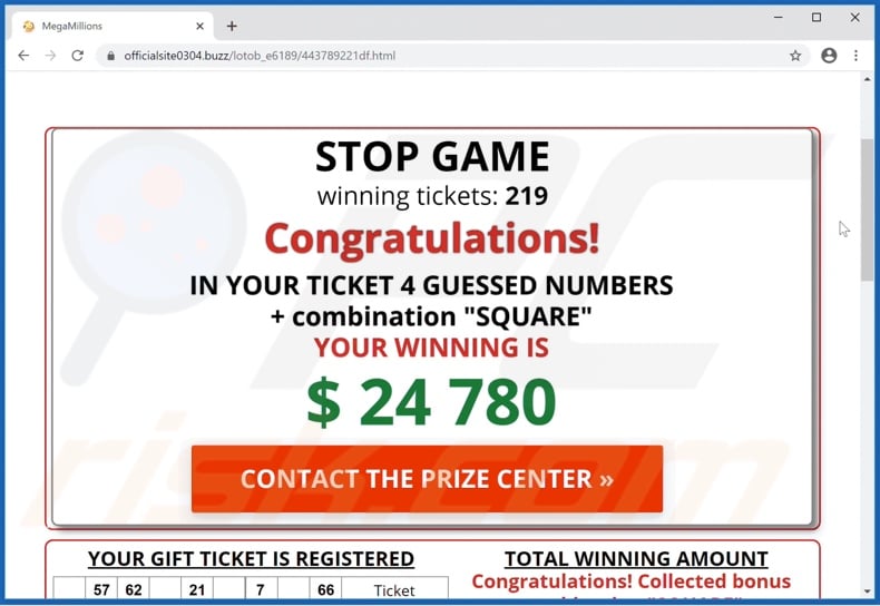 official lottery