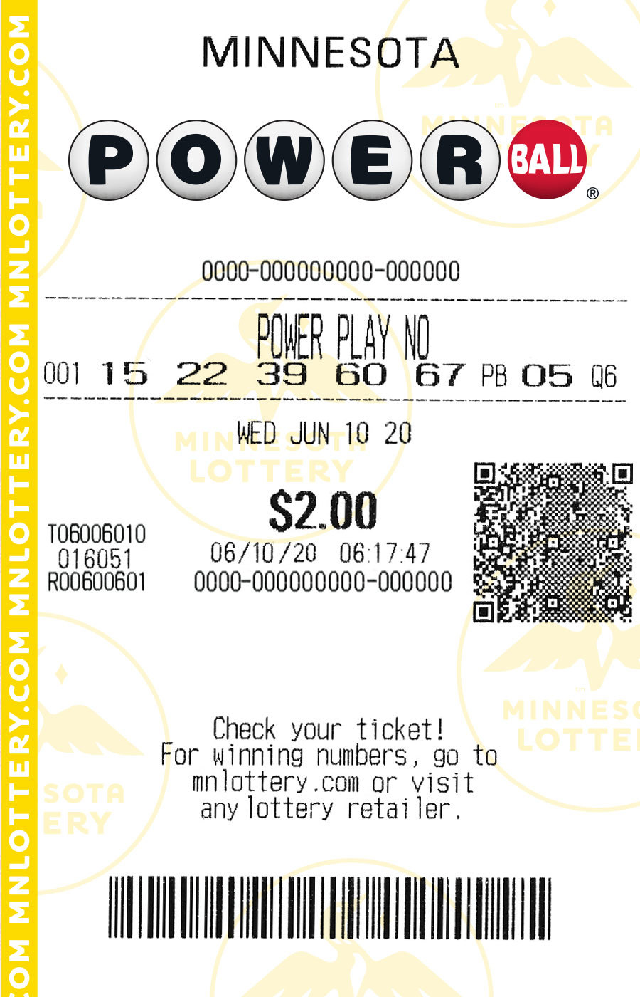 official lottery